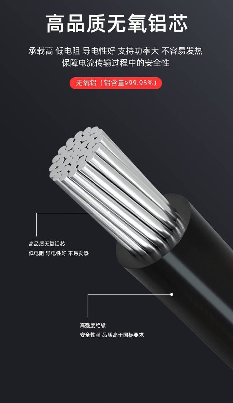 国标电线Jklyj 10kV架空绝缘铝导线详解 1×10mm²黑色产品的标准与应用